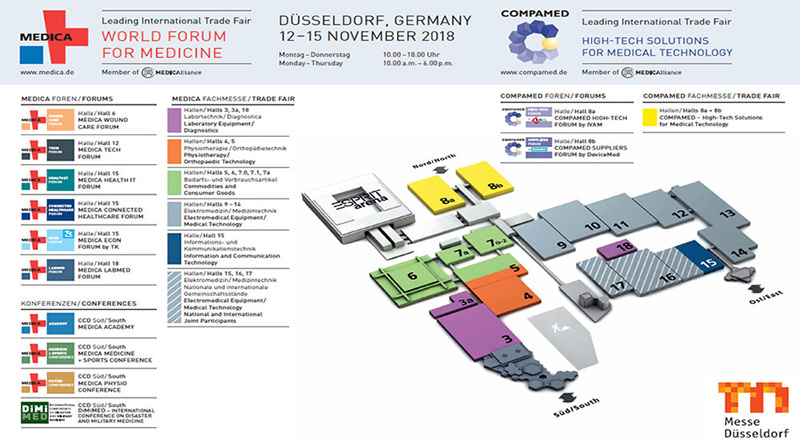 2018年德國杜塞爾多夫國際醫(yī)療展MEDICA